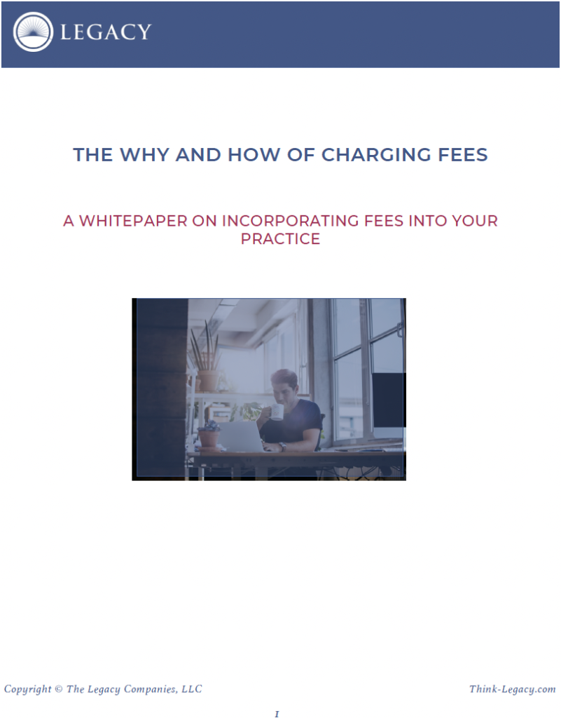 Why and How of Charging Fees Cover Image